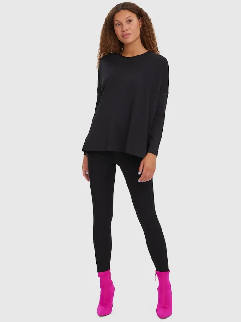 VMIRIS LS OVERSIZE TEE NOOS black