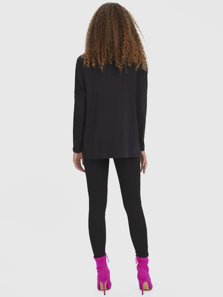 VMIRIS LS OVERSIZE TEE NOOS black