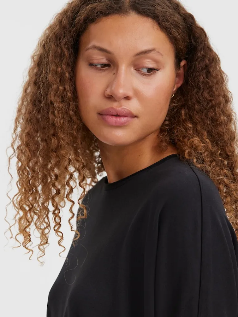 VMIRIS LS OVERSIZE TEE NOOS black
