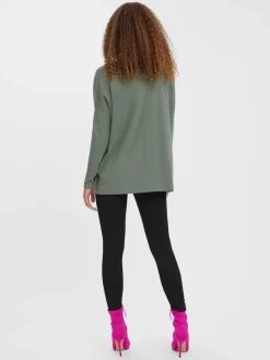 VMIRIS LS OVERSIZE TEE NOOS laurel wreath
