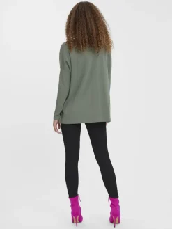 VMIRIS LS OVERSIZE TEE NOOS laurel wreath