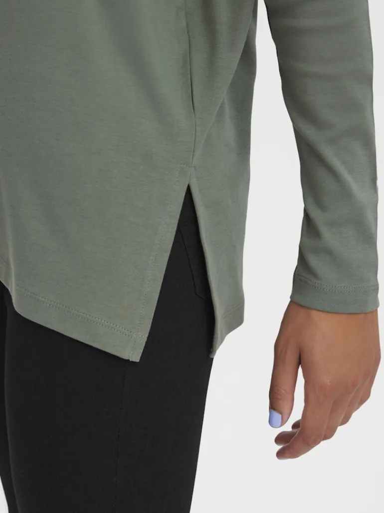 VMIRIS LS OVERSIZE TEE NOOS laurel wreath