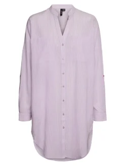 VMISABELL L/S FOLD UP TUNIC NOOS lavendula