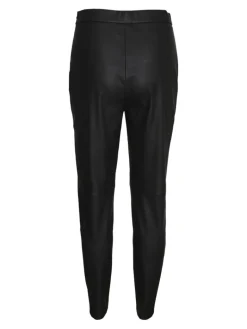 VMJANNI HW PU LEGGING NOOS black