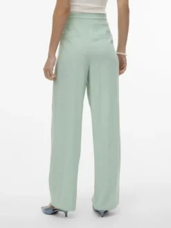 VMJESMILO HW WIDE PANTS WVN NOOS silt green