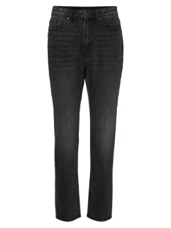 VMJOANA HR MOM ANKLE JEANS LI106 NOOS black