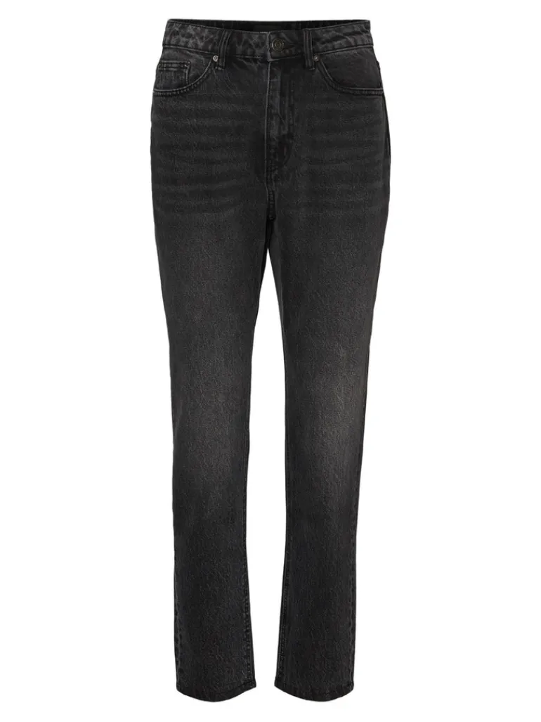 VMJOANA HR MOM ANKLE JEANS LI106 NOOS black