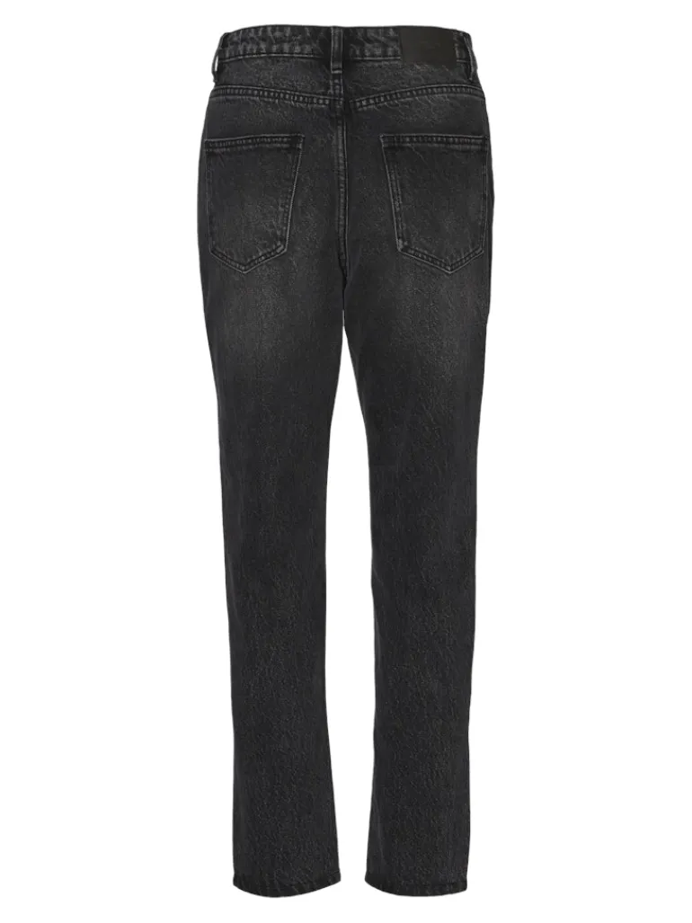 VMJOANA HR MOM ANKLE JEANS LI106 NOOS black