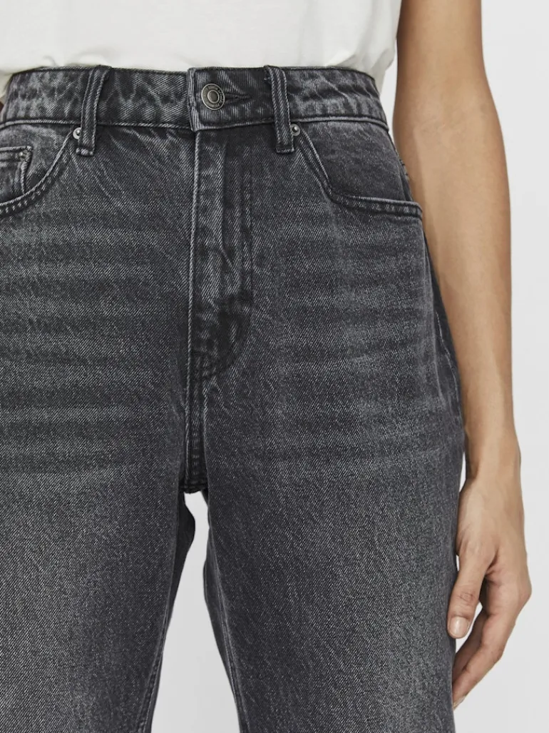 VMJOANA HR MOM ANKLE JEANS LI106 NOOS black