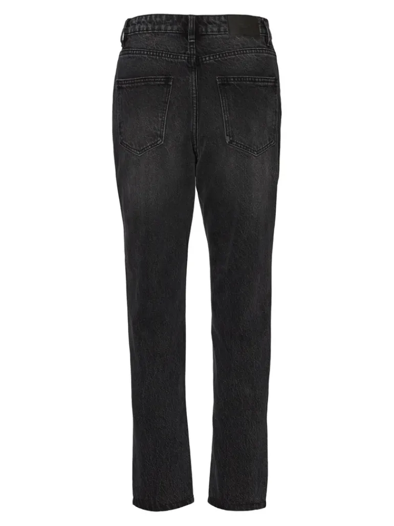 VMJOANA HR MOM ANKLE JEANS LI106 NOOS black