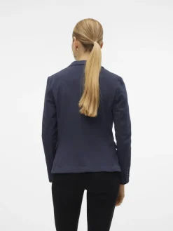 VMJULIA LS BLAZER JRS NOOS blau2
