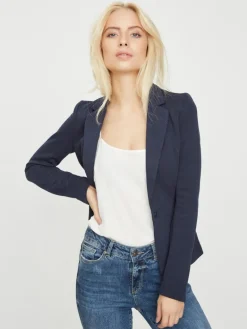 VMJULIA LS BLAZER JRS NOOS blau2