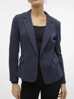 VMJULIA LS BLAZER JRS NOOS blau2