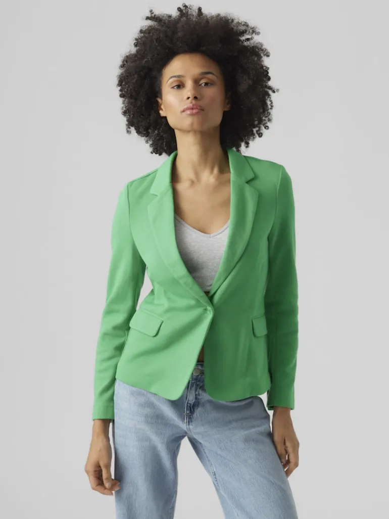 VMJULIA LS BLAZER JRS NOOS bright green