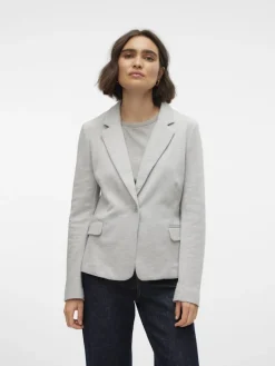 VMJULIA LS BLAZER JRS NOOS hellgrau2