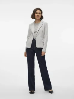 VMJULIA LS BLAZER JRS NOOS hellgrau2