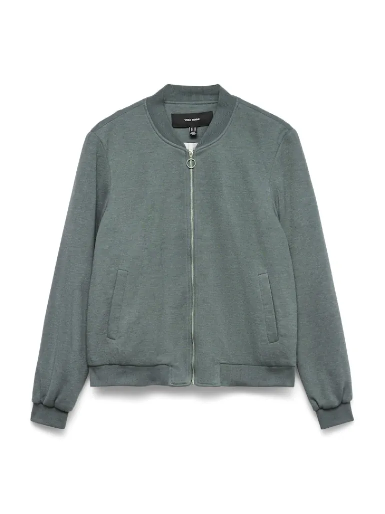 VMKIMIKO LS SHORT JERSEY BOMBER NOOS balsam green