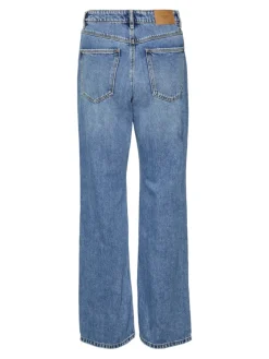 VMKITHY HR STRAIGHT JEANS LI363 NOOS medium blue denim