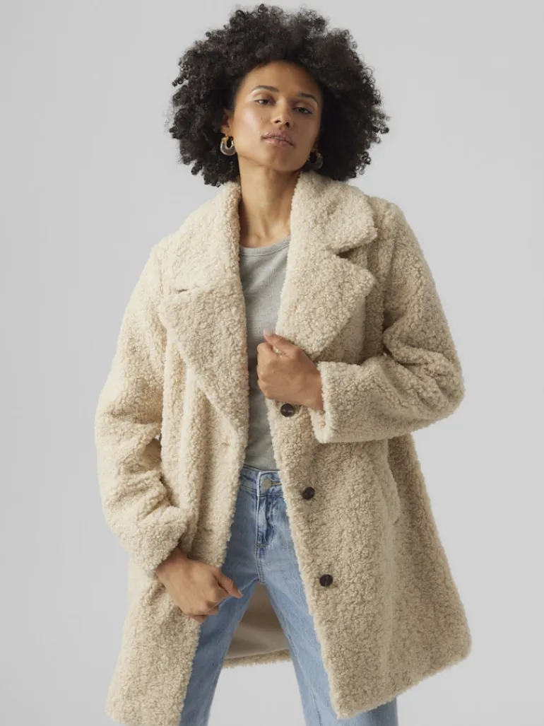 VMKYLIE TEDDY COAT GA BOO oatmeal