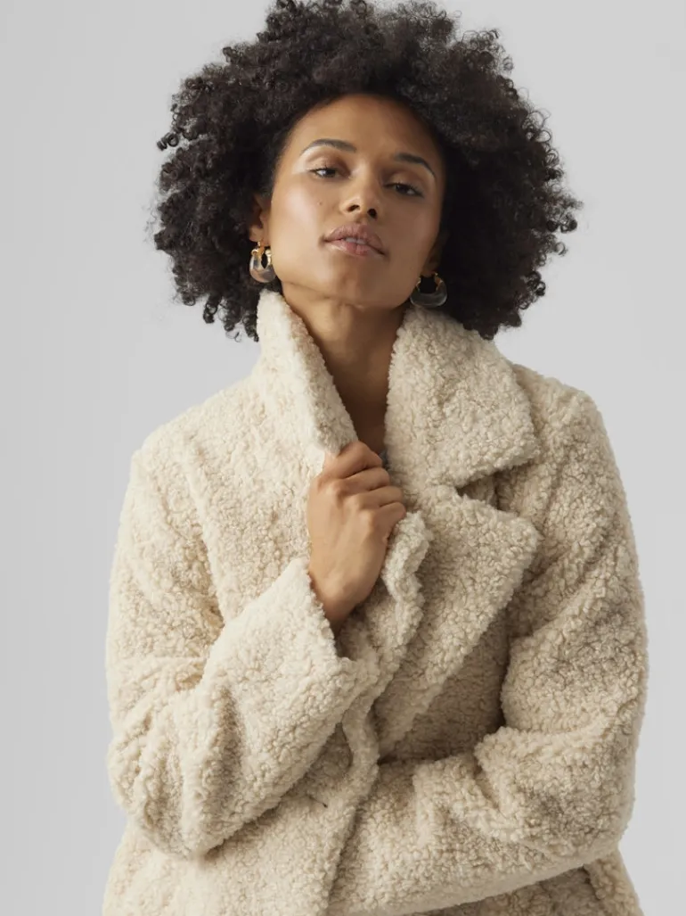 VMKYLIE TEDDY COAT GA BOO oatmeal
