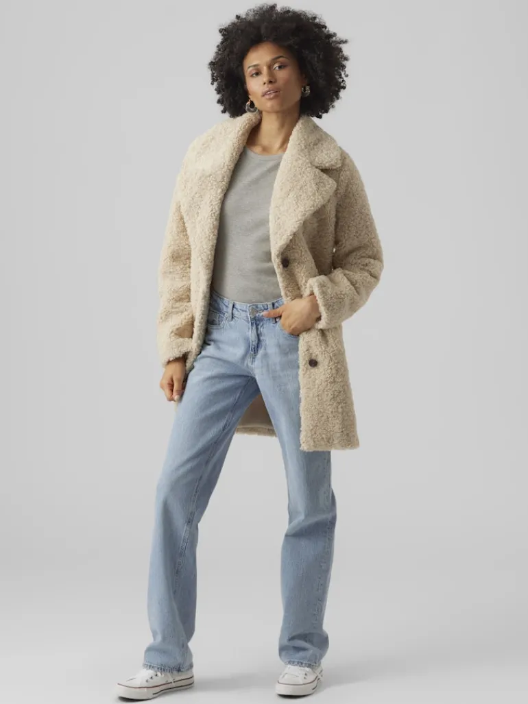 VMKYLIE TEDDY COAT GA BOO oatmeal