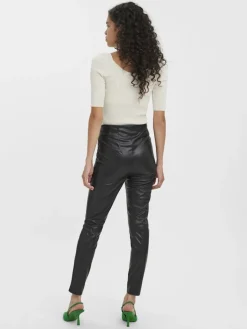 VMLANA HR PL SLIM PANT black