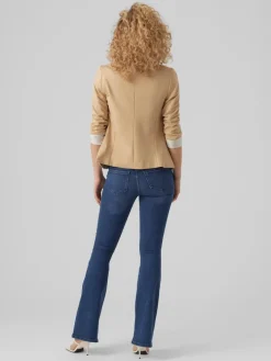 VMLUCCA LS SLIM JERSEY BLAZER NOOS irish cream