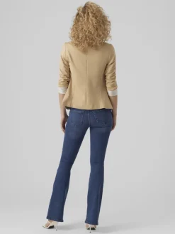 VMLUCCA LS SLIM JERSEY BLAZER NOOS irish cream