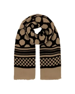 VMMALINA SQUARE SCARF tan