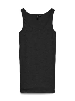 VMMAXI MY SOFT LONG TANK TOP NOOS black