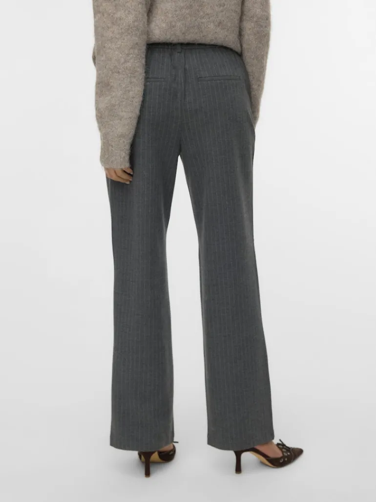 VMMAYA JOJO MW STRAIGHT PANT medium grey melange