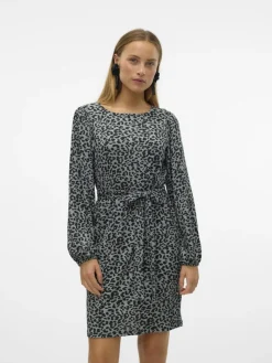 VMMERVE LS SHORT DRESS JRS BOO chinois green