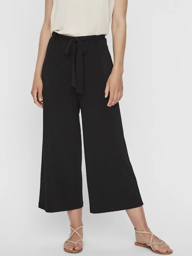 VMMILLA HR LOOSE CULOTTE PANT black