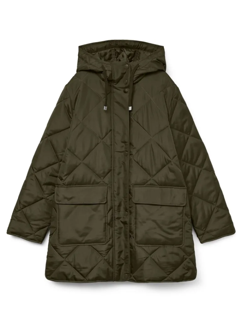 VMMILLIE TESSA COAT grape leaf