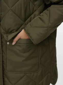 VMMILLIE TESSA COAT grape leaf