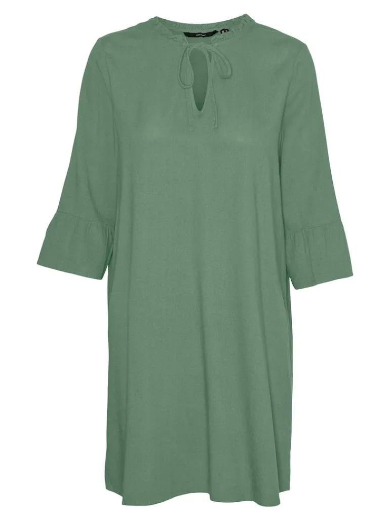 VMMYMILO 3/4 TUNIC WVN GA hedge green