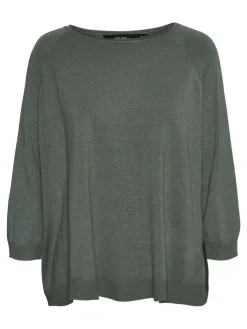 VMNELLIE GLORY 3/4 BOXY BLOUSE GA NOOS laurel wreath