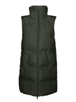 VMNOE COATED WAISTCOAT BOOS peat