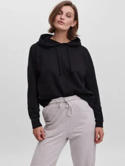 VMOCTAVIA LS HOODIE NOOS black