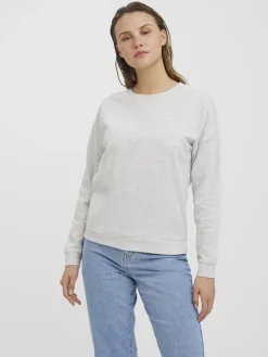 VMOCTAVIA LS SWEAT NOOS light grey melange