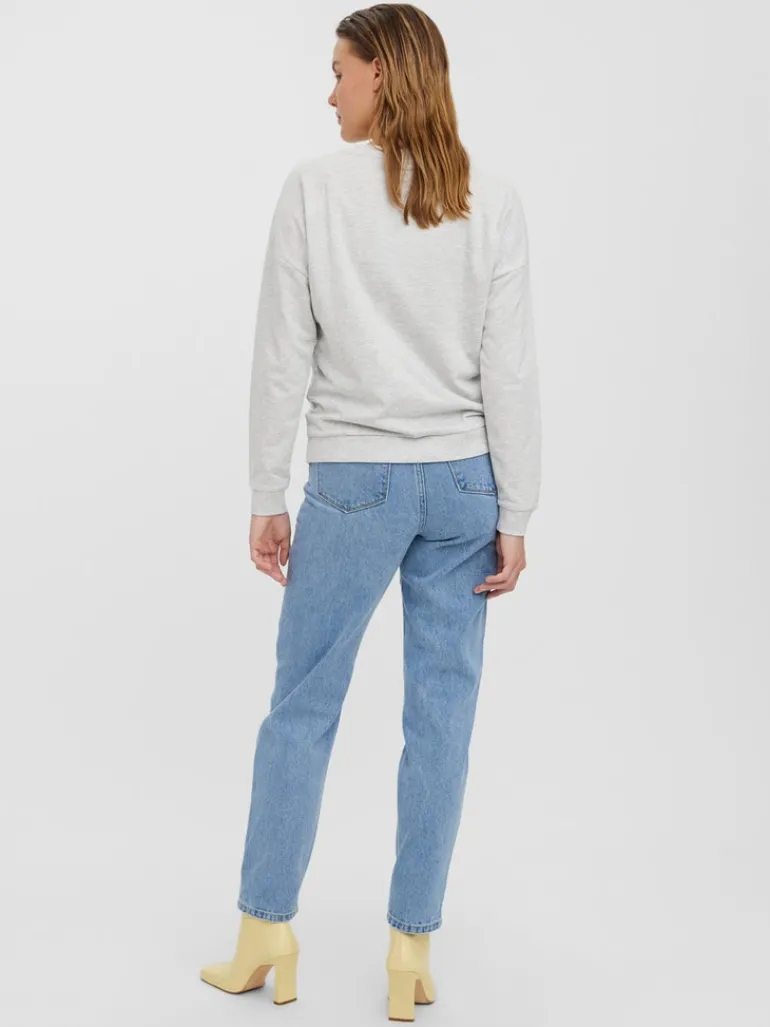 VMOCTAVIA LS SWEAT NOOS light grey melange
