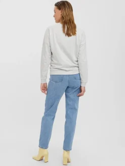 VMOCTAVIA LS SWEAT NOOS light grey melange