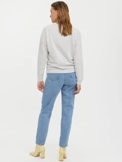 VMOCTAVIA LS SWEAT NOOS light grey melange