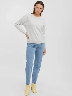 VMOCTAVIA LS SWEAT NOOS light grey melange