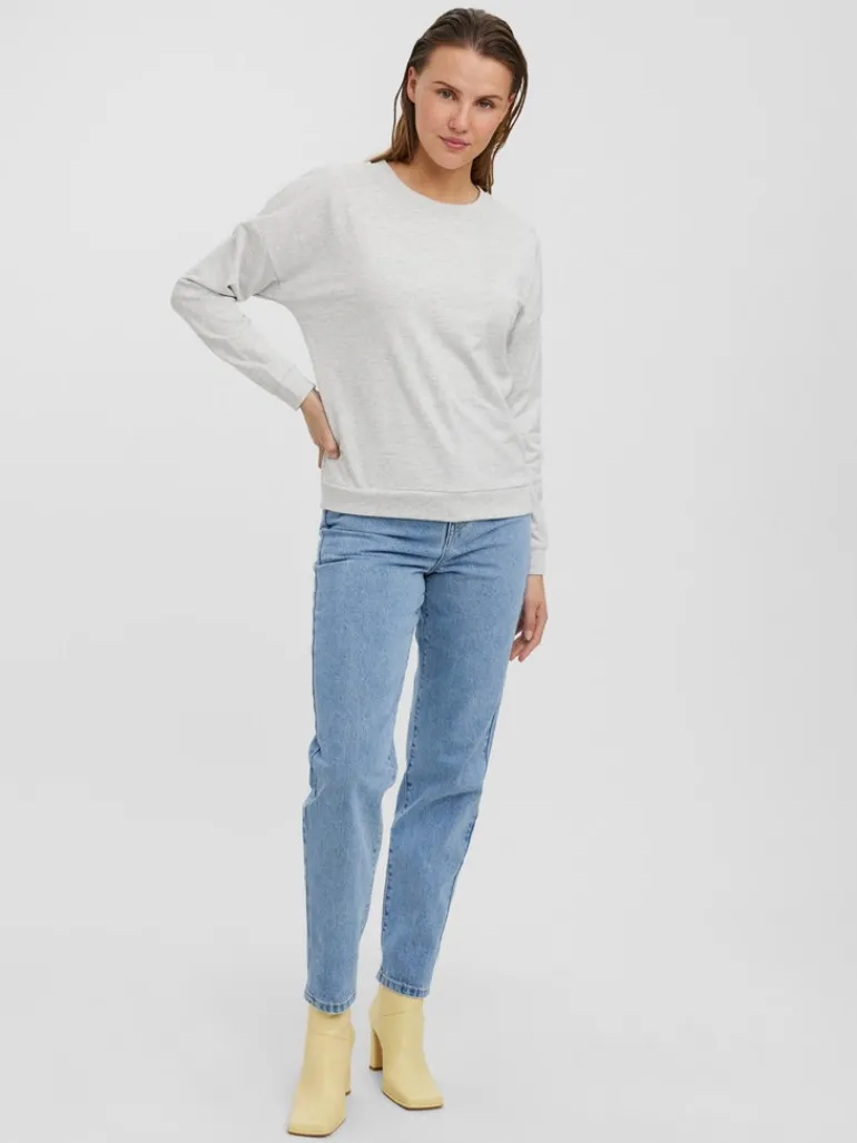 VMOCTAVIA LS SWEAT NOOS light grey melange