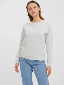 VMOCTAVIA LS SWEAT NOOS light grey melange