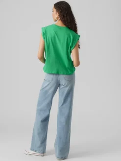 VMPANNA GLENN SL TOP JRS bright green