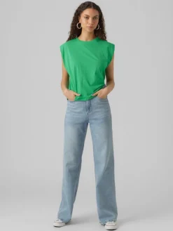 VMPANNA GLENN SL TOP JRS bright green