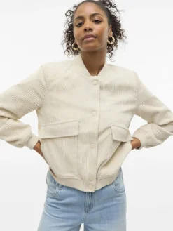 VMRAINIE AMALA SHORT JACKET oatmeal