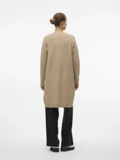 VMSABA LS POCKET COATIGAN GA NOOS silver mink
